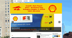 Desktop Screenshot of grandtsautorepair.com