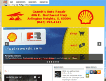 Tablet Screenshot of grandtsautorepair.com